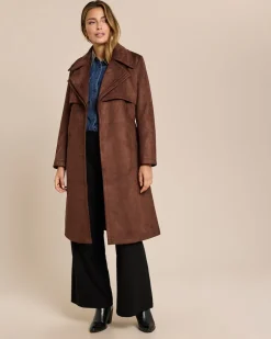 Best Mantel mit doppeltem Revers Jacken & Mäntel