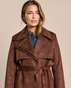 Best Mantel mit doppeltem Revers Jacken & Mäntel