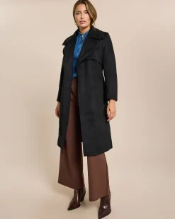 Best Mantel mit doppeltem Revers Jacken & Mäntel