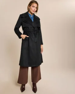 Best Mantel mit doppeltem Revers Jacken & Mäntel