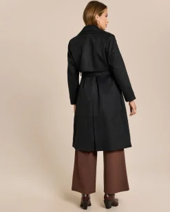 Best Mantel mit doppeltem Revers Jacken & Mäntel