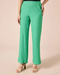 Hot Marlenehose mit Rippenstruktur Hosen