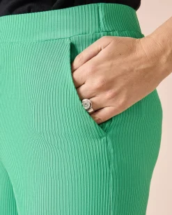 Hot Marlenehose mit Rippenstruktur Hosen