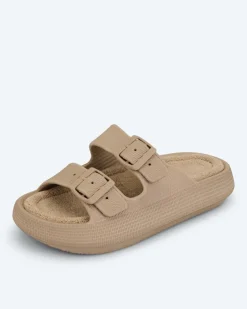 New Marshmallow Pantolette Frottee Schuhe