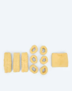 Online Mega Flausch Gesichts-Wasch-Set 10tlg. Heimtextilien