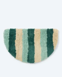 Best Mega Flausch Jacquard Badematte "Streifen" Heimtextilien