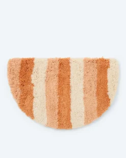 Best Mega Flausch Jacquard Badematte "Streifen" Heimtextilien