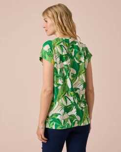 Online Midi-Shirt mit Print Shirts & Tops