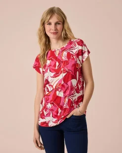 Online Midi-Shirt mit Print Shirts & Tops