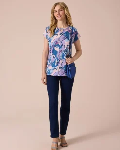 Online Midi-Shirt mit Print Shirts & Tops
