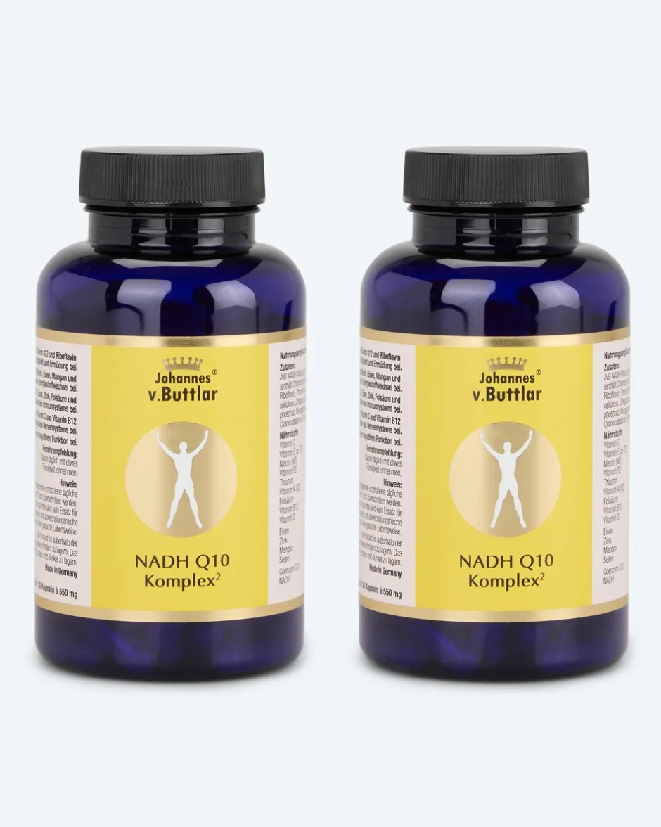 Best NADH Q10 Komplex², 2x 120 Kps. Nahrungsergänzung