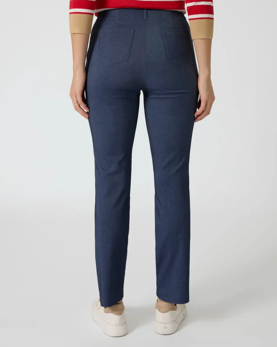 Clearance New Classic Bengalin Hose in Mélange/Jeans-Optik Hosen