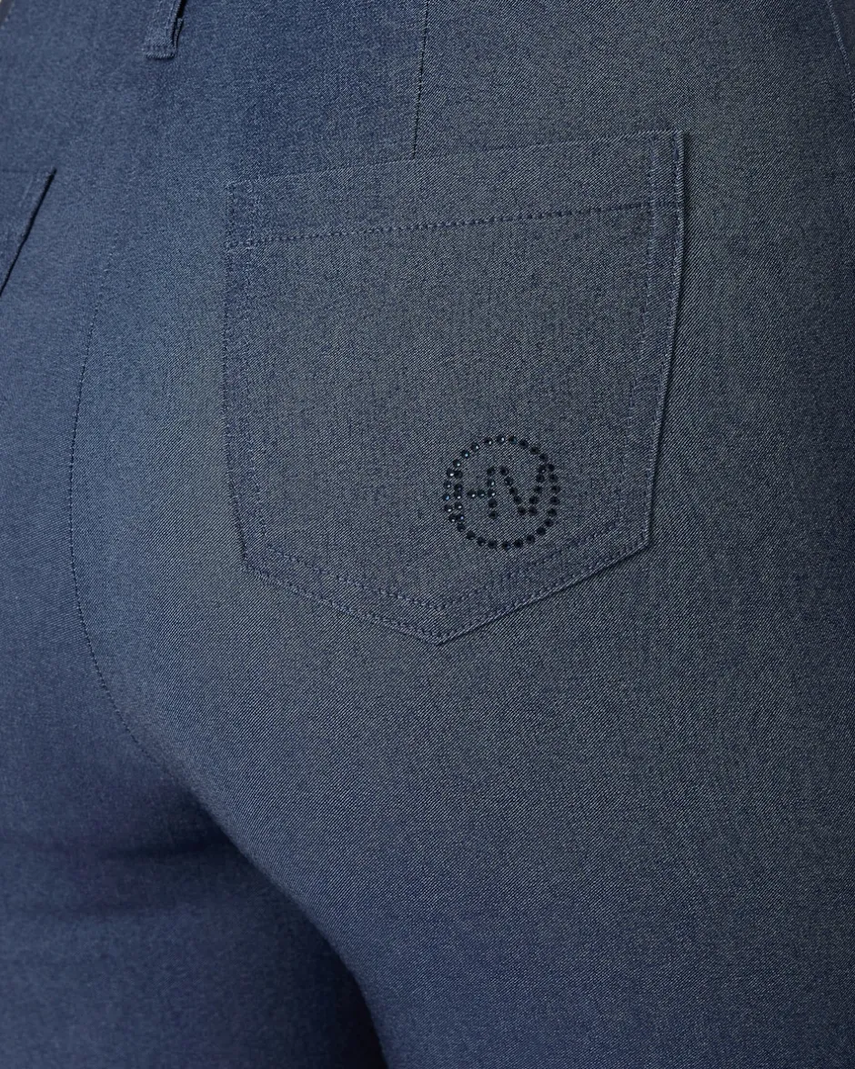 Clearance New Classic Bengalin Hose in Mélange/Jeans-Optik Hosen