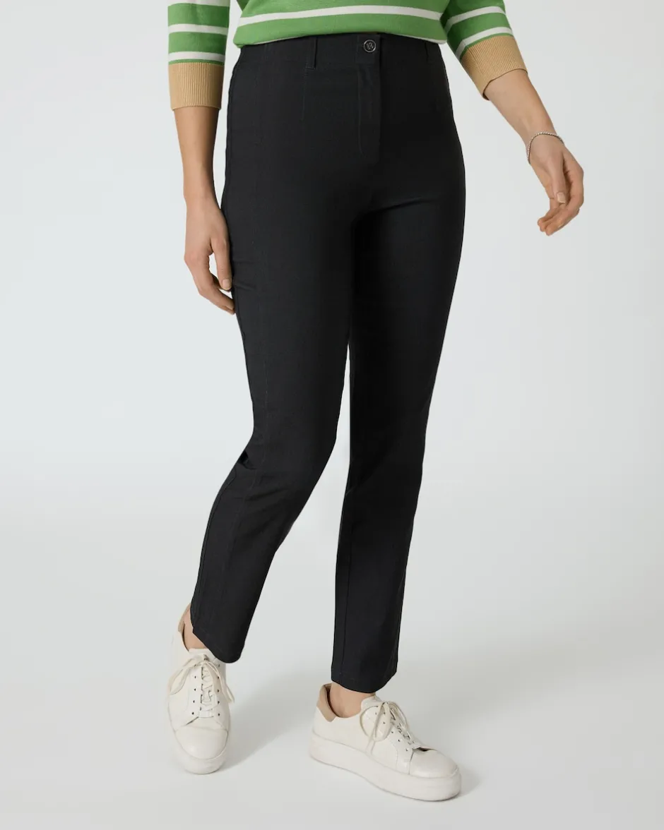 Clearance New Classic Bengalin Hose in Mélange/Jeans-Optik Hosen