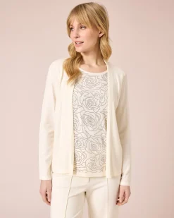 Sale Oberteil in Twin-Set-Optik Strickware