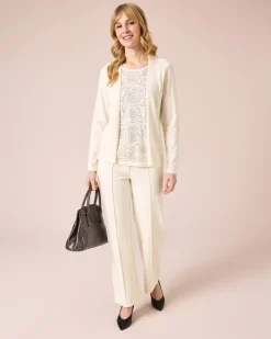 Sale Oberteil in Twin-Set-Optik Strickware