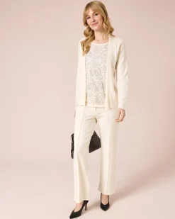 Sale Oberteil in Twin-Set-Optik Strickware