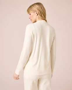 Sale Oberteil in Twin-Set-Optik Strickware