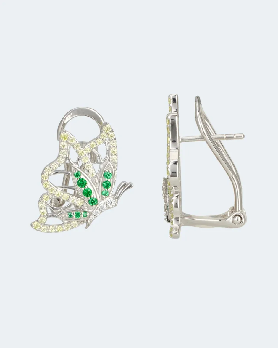 Discount Ohrclipstecker mit Zirkonia Ohrringe