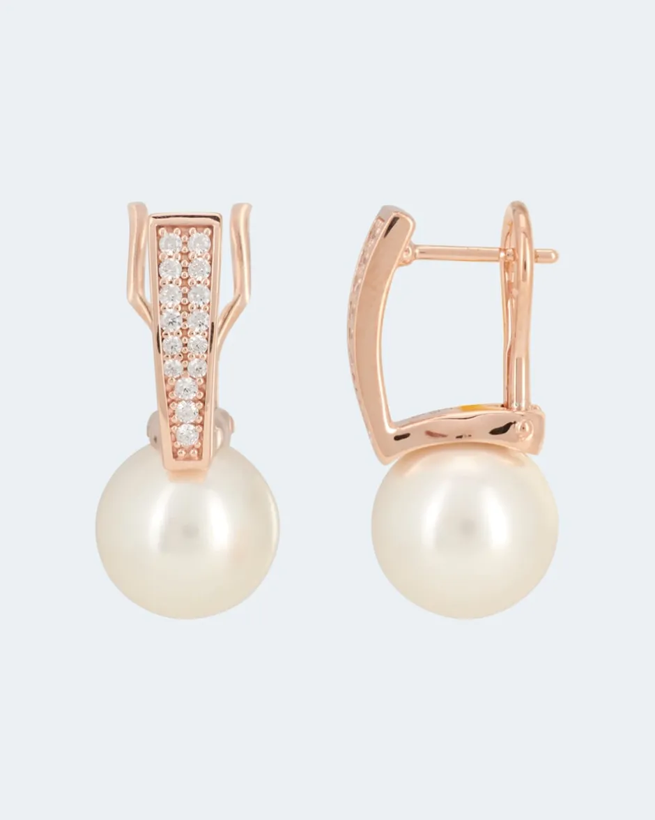 Hot Ohr-Clipstecker MK-Perle 12mm Ohrringe