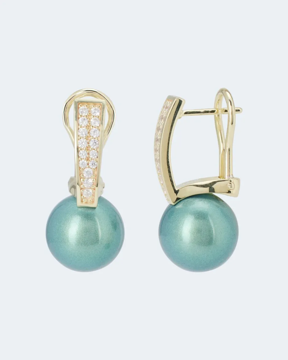 Hot Ohr-Clipstecker MK-Perle 12mm Ohrringe