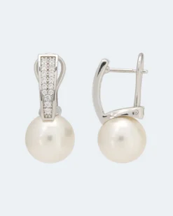 Hot Ohr-Clipstecker MK-Perle 12mm Ohrringe