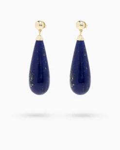 Hot Ohrhänger mit Lapislazuli Ohrringe