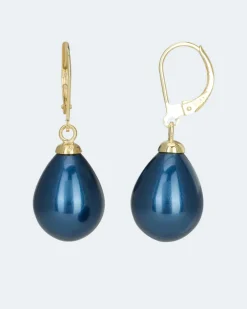 Ohrhänger mit MK-Perle 12x15 mm Ohrringe