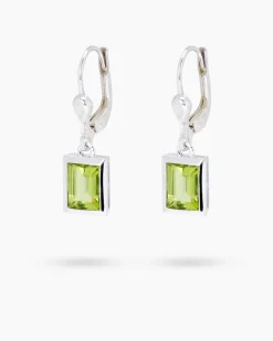 Sale Ohrhänger mit Peridot Ohrringe