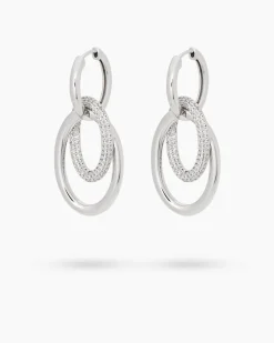 Discount Ohrhänger mit Zirkonia Ohrringe