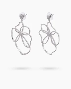 Discount Ohrhänger mit Zirkonia Ohrringe