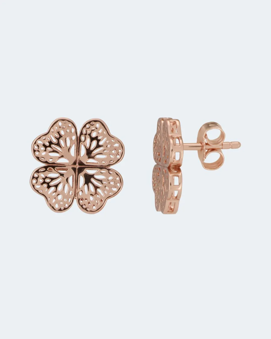 Hot Ohrstecker "Kleeblatt" Ohrringe