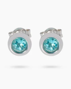Clearance Ohrstecker mit Apatit Ohrringe