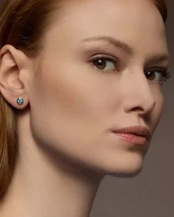 Clearance Ohrstecker mit Apatit Ohrringe