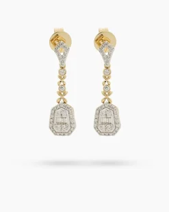 Outlet Ohrstecker mit Brillant & Diamant 0,50 ct Ohrringe