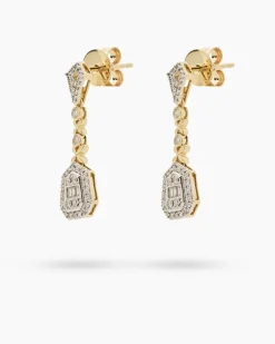 Outlet Ohrstecker mit Brillant & Diamant 0,50 ct Ohrringe