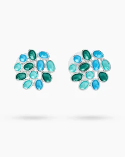 Hot Ohrstecker mit Farblack Ohrringe