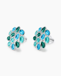 Hot Ohrstecker mit Farblack Ohrringe