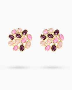 Hot Ohrstecker mit Farblack Ohrringe