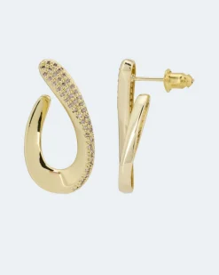 New Ohrstecker mit Zirkonia Ohrringe