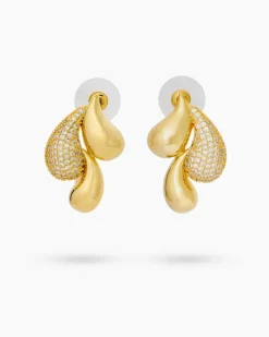 Clearance Ohrstecker mit Zirkonia Ohrringe