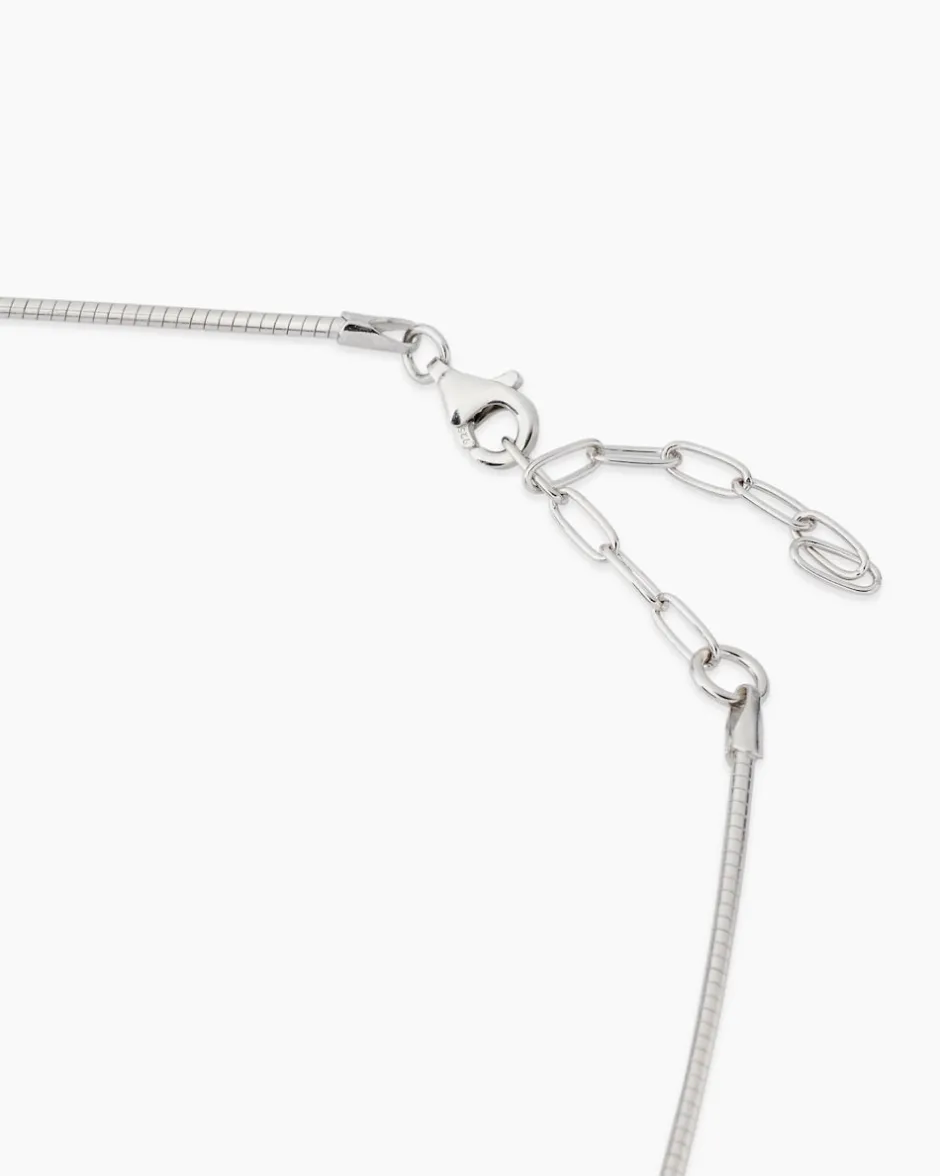 Clearance Omegareif mit Anhänger "Lab Grown" 1,00 ct Halsketten & Colliers