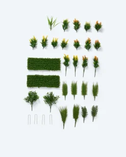 Clearance Outdoor Balkonbepflanzung 32tlg. Dekoration