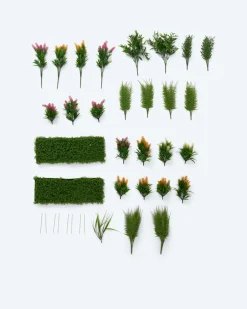 Clearance Outdoor Balkonbepflanzung 32tlg. Dekoration