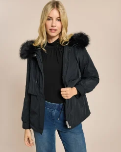 Best Outdoor Jacke mit Webpelz Jacken & Mäntel