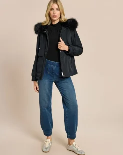 Best Outdoor Jacke mit Webpelz Jacken & Mäntel