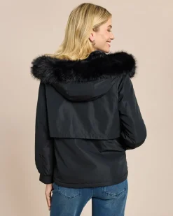 Best Outdoor Jacke mit Webpelz Jacken & Mäntel