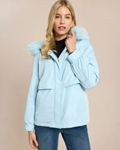 Best Outdoor Jacke mit Webpelz Jacken & Mäntel