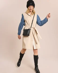 Hot Parka mit Denim Details Jacken & Mäntel