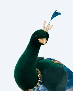 Online Pfauskulptur Dekoration